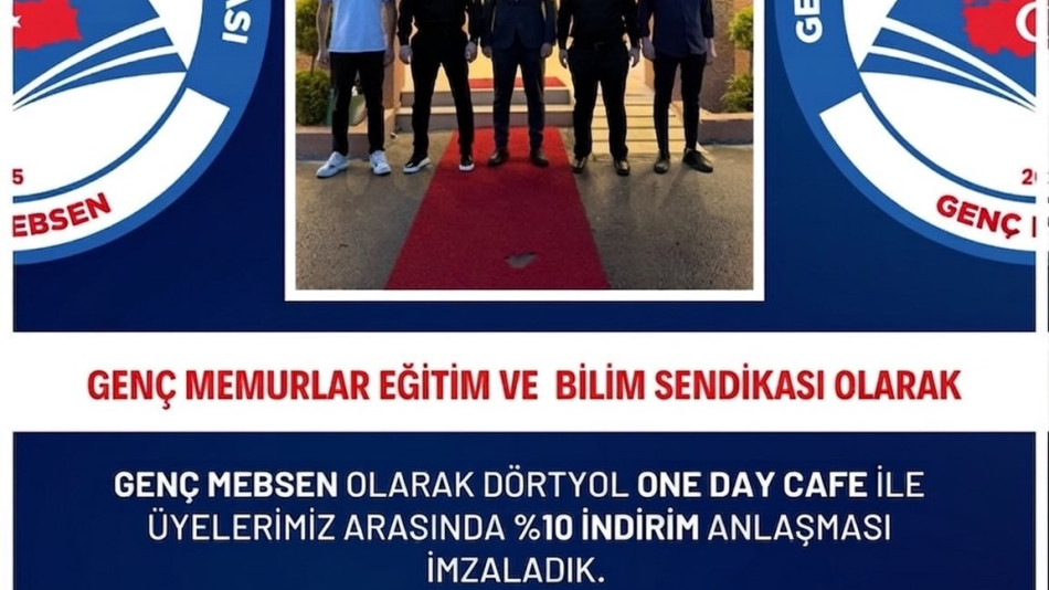 Dörtyol One Day Cafe ile İndirim Protokolü Anlaşması İmzaladık